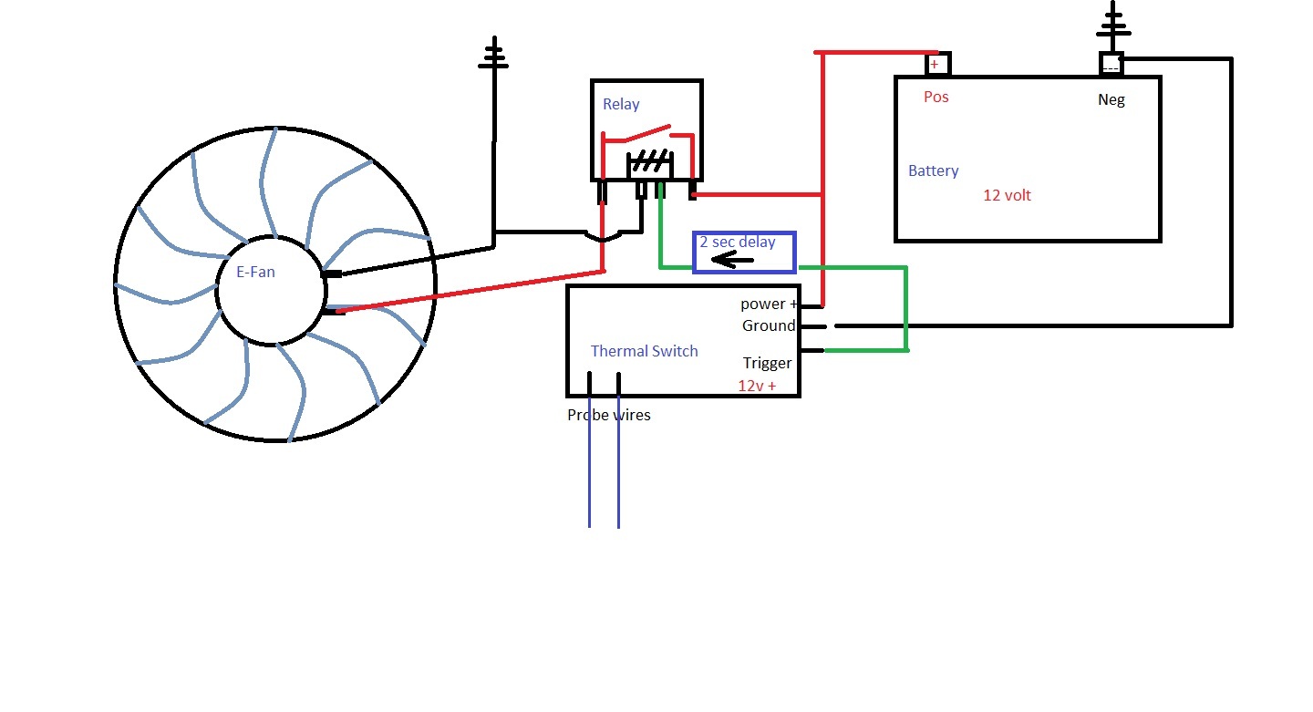 Need A 2 Second Delay On A 12volt Wire